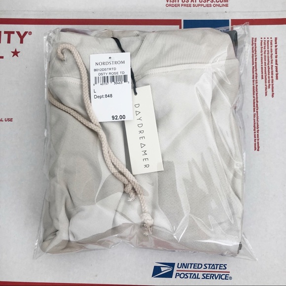 Daydreamer Dusty Rose Tie Dye Sweatpants Joggers - Picture 11 of 11